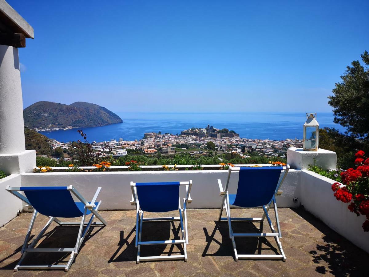 Villa Belvedere Lipari  Exteriör bild